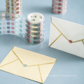 Stationery Tape 1250 Pcs/ Roll Dots Washi Tape Round Stickers Dot Stickers For Diy Decorative Diary Planner Scrapbooking